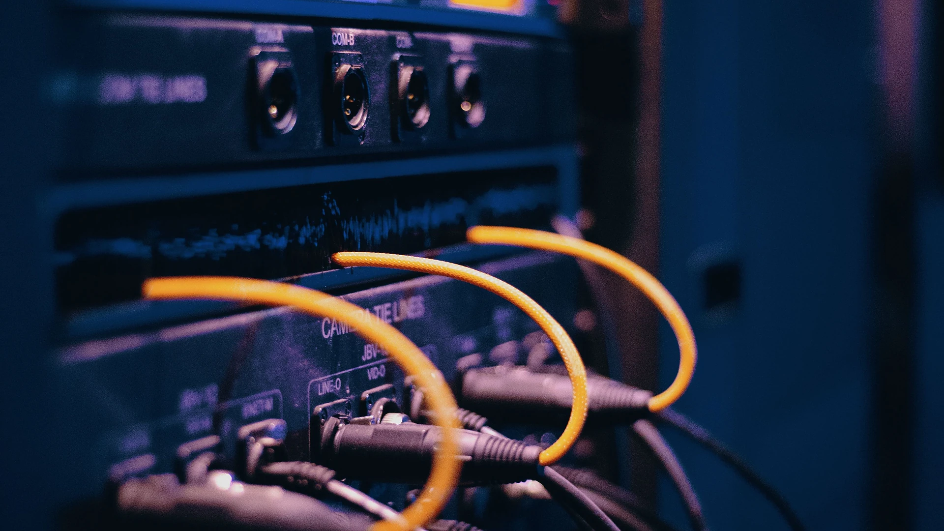 AV, network and control-system infrastructure